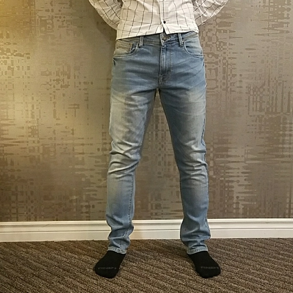 NEW! Men's "Rochester" Light Wash Denim Jeans